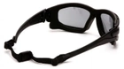 Защитные тактические очки Pyramex баллистические стрелковые очки маска с уплотнителем i-Force XL (Anti-Fog) (amber) серые (2АИФО-XL20) - изображение 4