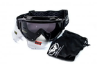 Захисні тактичні окуляри Global Vision стрілкові окуляри маска зі змінними лінзами Wind-Shield Kit Anti-Fog - зображення 3