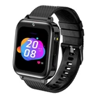 Детские смарт часы-телефон Lemfo T27 Black для мальчика с GPS, вибрацией на операционной системе Android