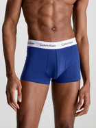 Набір трусів шорти Calvin Klein Underwear 3P Low Rise Trunk 0000U2664G-I03 S 3 шт Білий/Темно-синій/Червоний (5051145900552) - зображення 2
