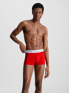 Calvin Klein Underwear 3P Low Rise Trunk 0000U2664G-I03 XL 3 szt Biały/Granatowy/Czerwony (5051145900569) - obraz 4