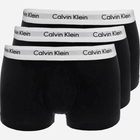 Zestaw szortów Calvin Klein Underwear Trunk 3Pk 000NB1893A-001 M 3 szt. Czarny (8719115125035)