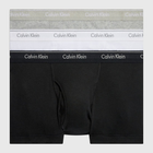 Bokserki męskie Calvin Klein Underwear Trunk 3Pk 000NB1893A-MP1 M 3 szt. Czarny/Bialy/Szary (8719115129354) - obraz 1