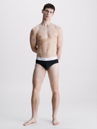 Figi Calvin Klein Underwear 3P Brief 000NB1398A-001 M Komplet 3 szt Czarny (8718935872129) - obraz 4