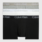 Calvin Klein Underwear Trunk 3 szt. 000NB2970A-UW5 S 3 szt. Czarny/Biały/Szary (8719854639671) - obraz 1