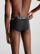 Набір трусів сліпи Calvin Klein Underwear Hip Brief 3Pk 000NB2969A-7V1 S 3 шт Чорний (8719854639114) - зображення 3