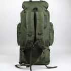 Рюкзак тактический 90л с сумкой-органайзером Oxford 800D Олива - изображение 2