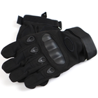 Тактические рукавицы Oakley полнопалые размер М Черные - изображение 4