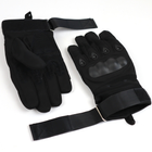 Тактические рукавицы Oakley полнопалые размер XL Черные - изображение 6