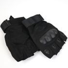 Тактические рукавицы Oakley без пальцев размер L Черные - изображение 5