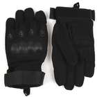 Тактические рукавицы Oakley полнопалые размер L Черные - изображение 1