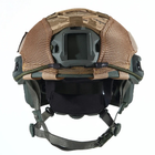 Каска шлем тактический защита | Кавер Пиксель "FAST NIJ IIIA" баллистический шлем кевларовый Хаки - изображение 2
