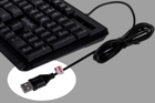 Клавіатура дротова Activejet K-3803S USB Black - зображення 6