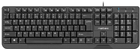 Клавіатура дротова Natec Trout USB Black (NKL-0967) - зображення 1