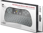 Клавіатура бездротова Savio KW-03 Wireless Black (5901986045441) - зображення 5