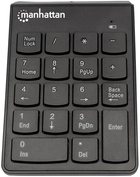 Клавіатура бездротова Manhattan Numeric Keypad Wireless Black (178846) - зображення 1
