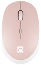 Миша Natec Harrier 2 Bluetooth White/Pink (NMY-1962) - зображення 1