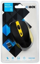 Миша Ibox Bee2 Pro Wireless Black/Yellow (IMOS604W) - зображення 4