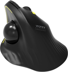 Wzory PORT myszy 900719 Trackball bezprzewodowy/Bluetooth czarny (900719) - obraz 5