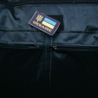 Рюкзак-сумка баул військова, армійський баул Оксфорд чорний 120 л тактичний баул. - зображення 10