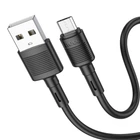 Кабель Hoco X83 USB to MicroUSB 1m черный