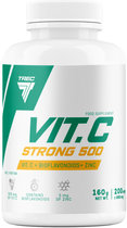 Вітамін С Trec Nutrition Vit. C Strong 500 200 капсул (5902114011550) - зображення 1