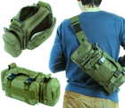 Тактическая армейская мужская сумка Edibazzar Molle Combat Sachet 8935003599058 хаки - изображение 5
