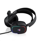 Игровая гарнитура Modecom S-MC-899-PROMETHEUS-100 Volcano RGB Prometheus 7.1 119дБ 2.2м USB Black