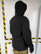 Куртка тактична softshell Чорний 3XL - зображення 4
