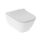 Унитаз подвесной безободковый Geberit Smyle Square, с сиденьем Soft Close 500.685.01.1