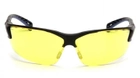 Защитные тактические очки Pyramex баллистические открытые стрелковые очки Pyramex Venture-3 (amber) желтые - изображение 3