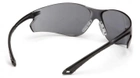 Захисні тактичні відкриті окуляри Pyramex балістичні стрілецькі окуляри Itek (Anti-Fog) сірі MIL-PRF (PM-ITEK-GR1) - зображення 5