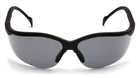 Защитные тактические очки Pyramex баллистические открытые стрелковые очки Venture-2 (gray) серые - изображение 3