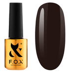 Гель-лак F.O.X. Spectrum Gel Vinyl 123 коричневий 7 мл