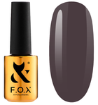 Гель-лак F.O.X. Spectrum Gel Vinyl 122 фиолетово-коричневый 7 мл
