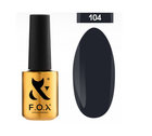 Гель-лак F.O.X. Spectrum Gel Vinyl 104 чорничний 7 мл