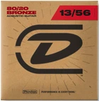 Струны для акустической гитары DUNLOP DAP1356 PHOSHOR BRONZE ACOUSTIC GUITAR STRINGS (13-56)