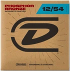 Струны для акустической гитары DUNLOP DAP1254 PHOSPHOR BRONZE ACOUSTIC GUITAR STRINGS (12-54)