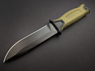 Нож нескладной Тактический Спецназа Daring Сверхпрочный клинок с креплением под Молли - изображение 2
