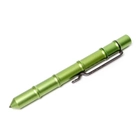Тактична Ручка Tactical Pen "Military" з Ліхтариком і Склорізом Зелена - зображення 2
