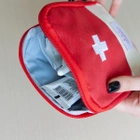Аптечка-органайзер для лекарств текстильная МВМ (MY HOME) MH-157 RED Красный - изображение 3