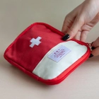 Аптечка-органайзер для лекарств текстильная МВМ (MY HOME) MH-157 RED Красный - изображение 5