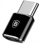 Перехідник адаптер BASEUS CAMOTG-01 Micro-USB to Type-C чорний