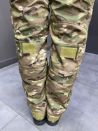 Брюки тактические Yakeda Combat, Мультикам, размер XL, с пазами под наколенники, военные брюки - изображение 6