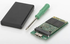 Зовнішня кишеня Digitus для SSD mSATA microUSB 3.0 Black (DA-71112) - зображення 3