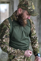 Военная AVIVA тактическая рубашка UBACS 2XL Зеленый (8047990) - изображение 7