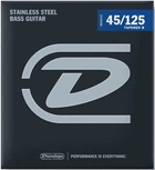 Струни для бас-гітари DUNLOP DBS45125T STAINLESS STEEL MEDIUM 5-STRING TAPERED B (45-125)