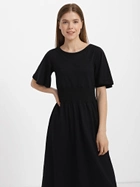 Платье-футболка миди летнее женское Promin 2050-131_201 S Черное (4820150125424) - изображение 3