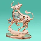 Фігурка Crystocraft зі стразами Swarovski Телець 8 см 0258-001