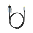 Адаптер HOCO автомобильний Type-C to Type-C charger NZ7 |1USB, 20W/3A, PD/QC| Gray